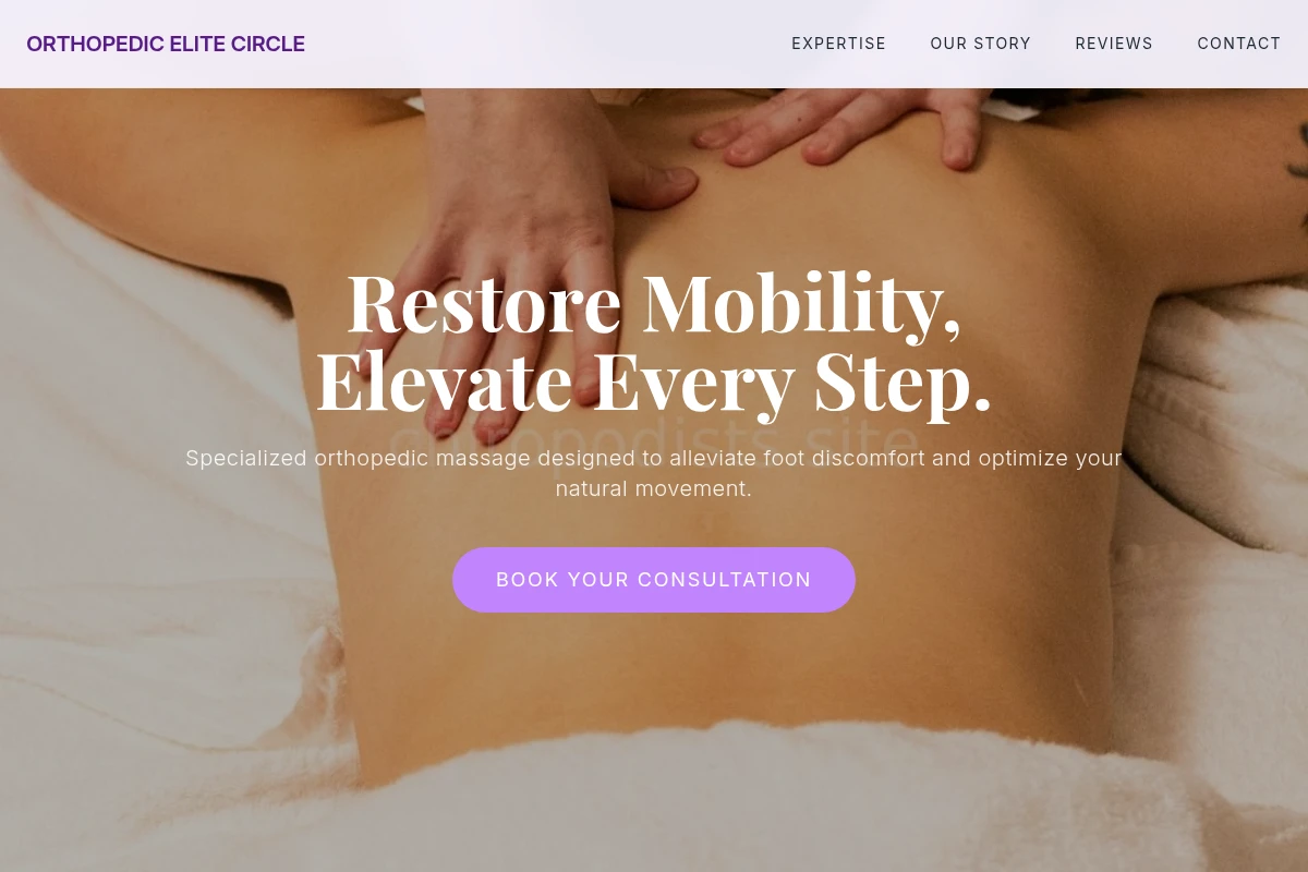 Podiatry Massage
